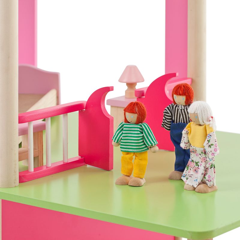Кукольный домик – Флоренция, с мебелью и куклами  